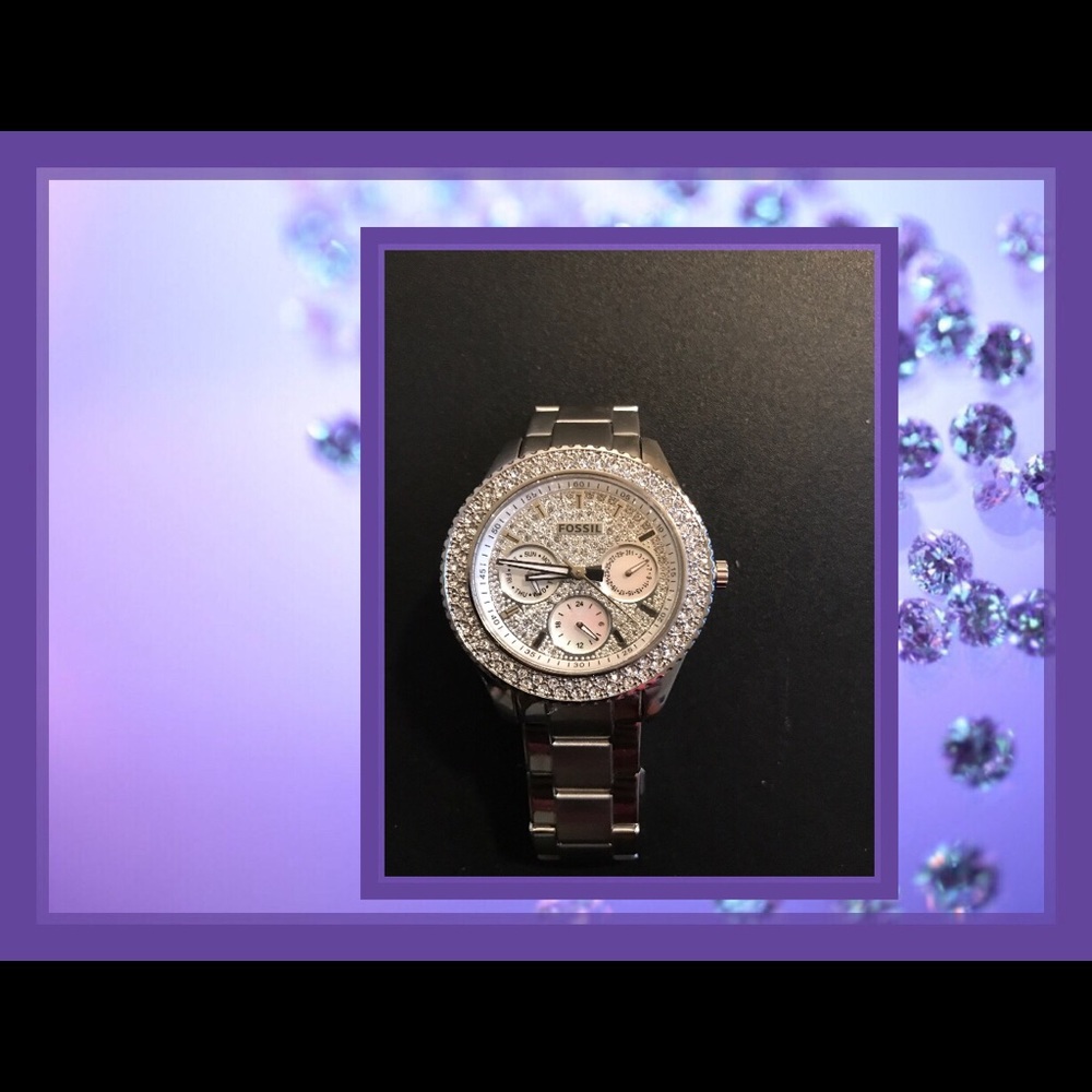 Ladies small/medium Fossil Watch