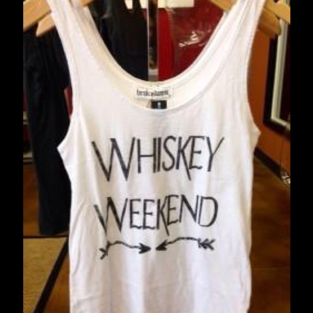 "Whiskey Weekend" Athletic Tank Top