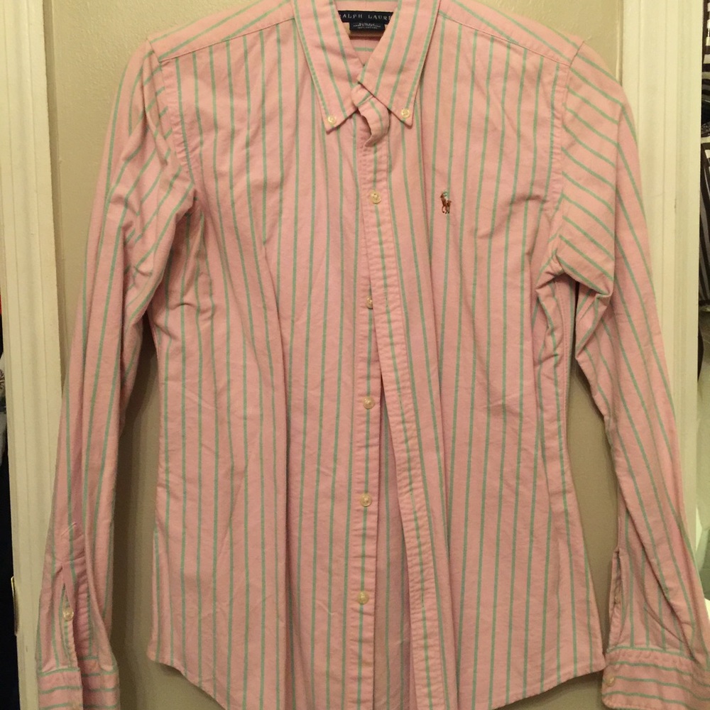 Long sleeve Polo button down