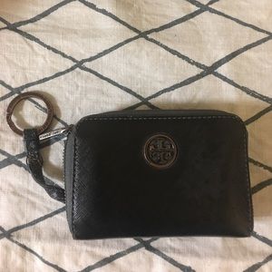 Tory Burch small keyring wallet