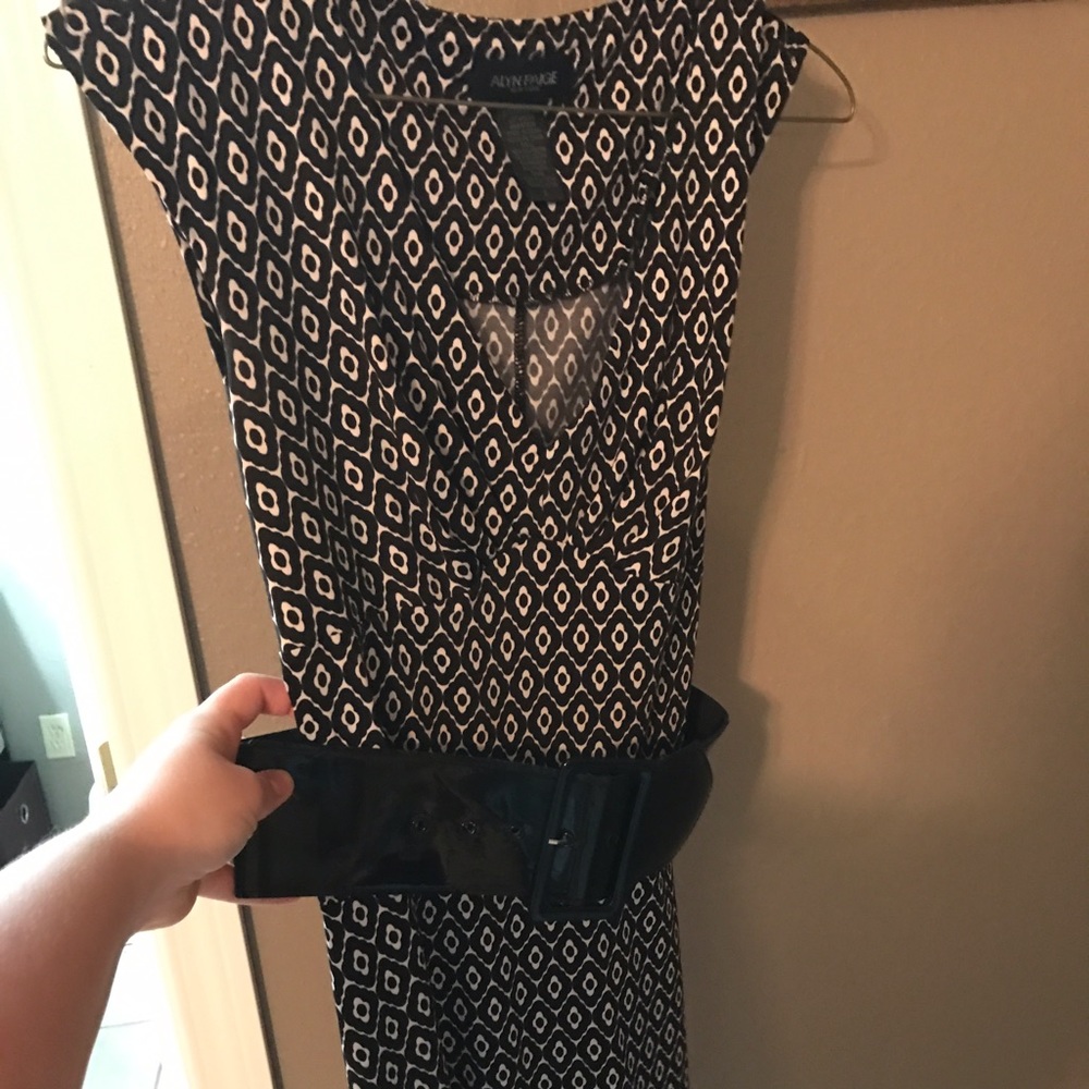 Black & white dress