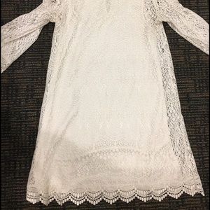 White Lace Dress small