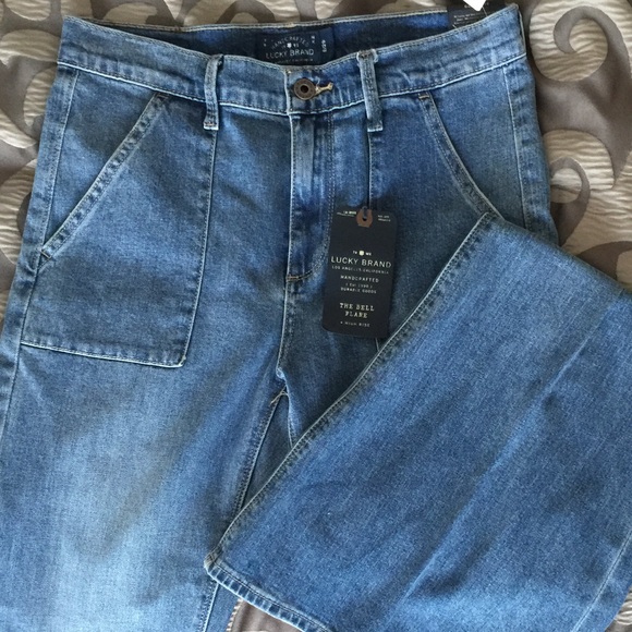 Lucky Brand Denim - Lucky Brand 'The Bell Flare' high rise jeans
