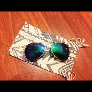 Free People mirrored  aviators