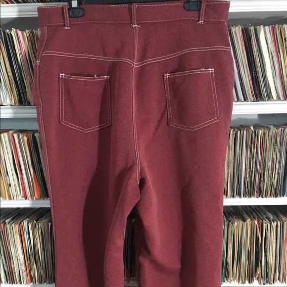 Sears women's Perma-prest boho wide leg pants - Picture 3 of 8