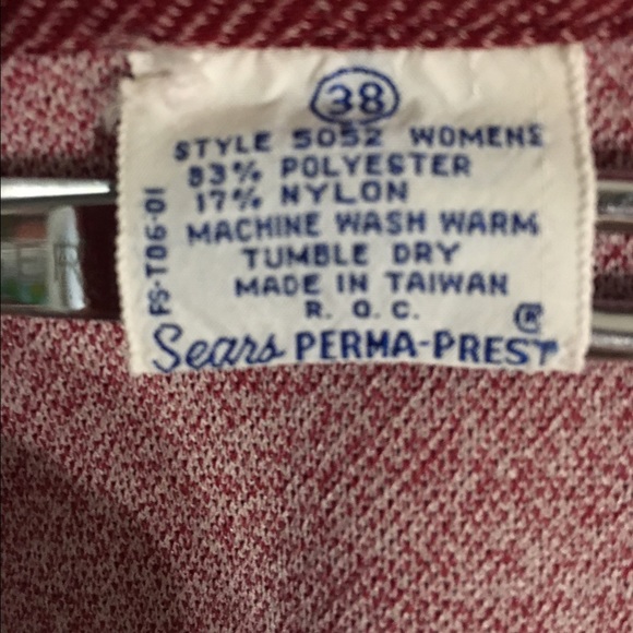 Sears women's Perma-prest boho wide leg pants - Picture 7 of 8