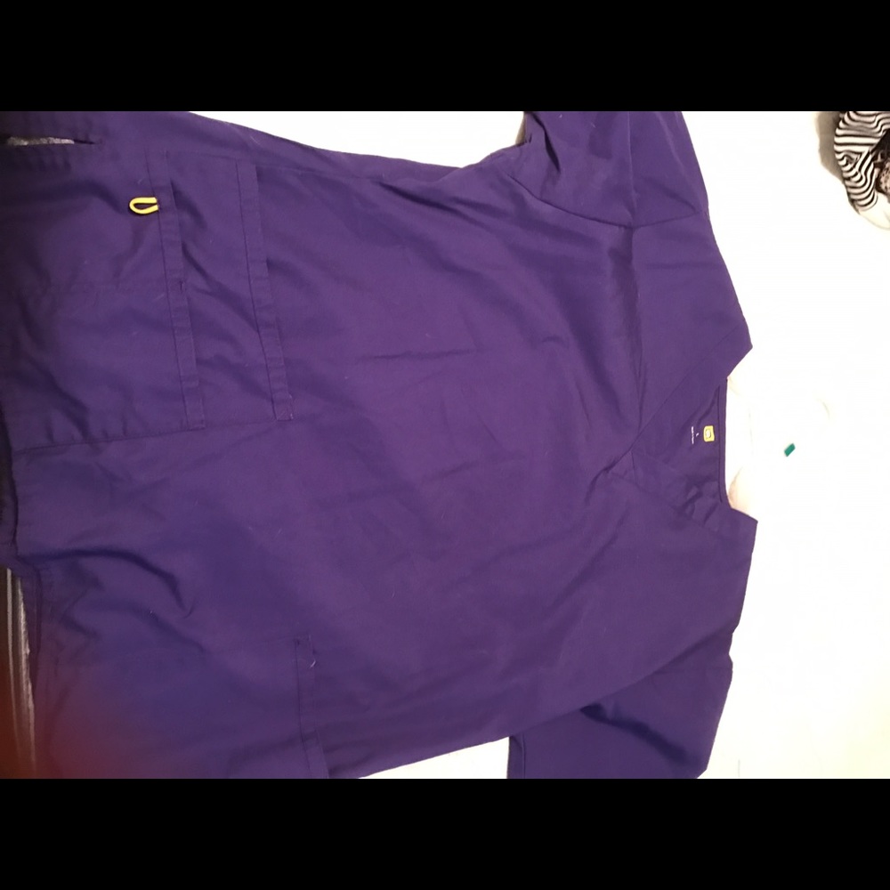 Purple scrub set