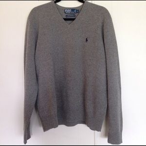 Polo by Ralph Lauren Wool V-Neck Sweater