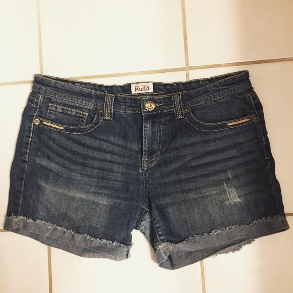 Light Denim Shorts