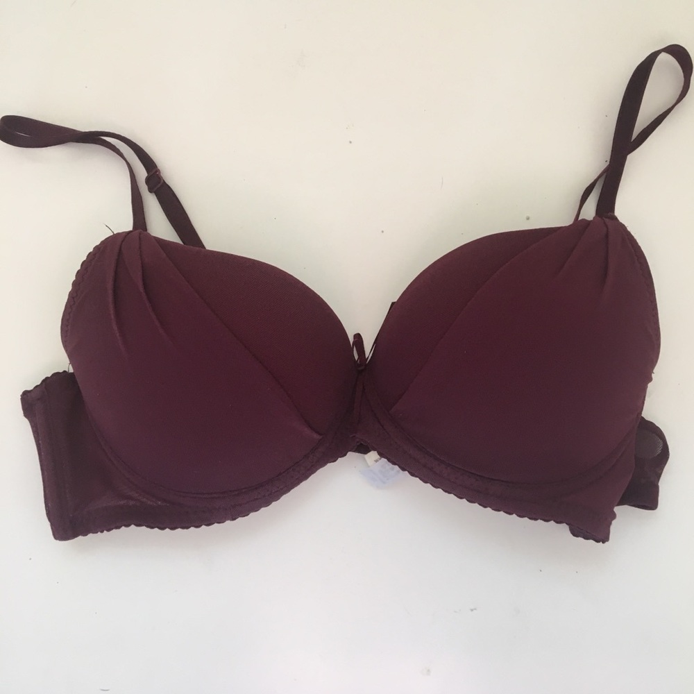 Maroon Bra 36C