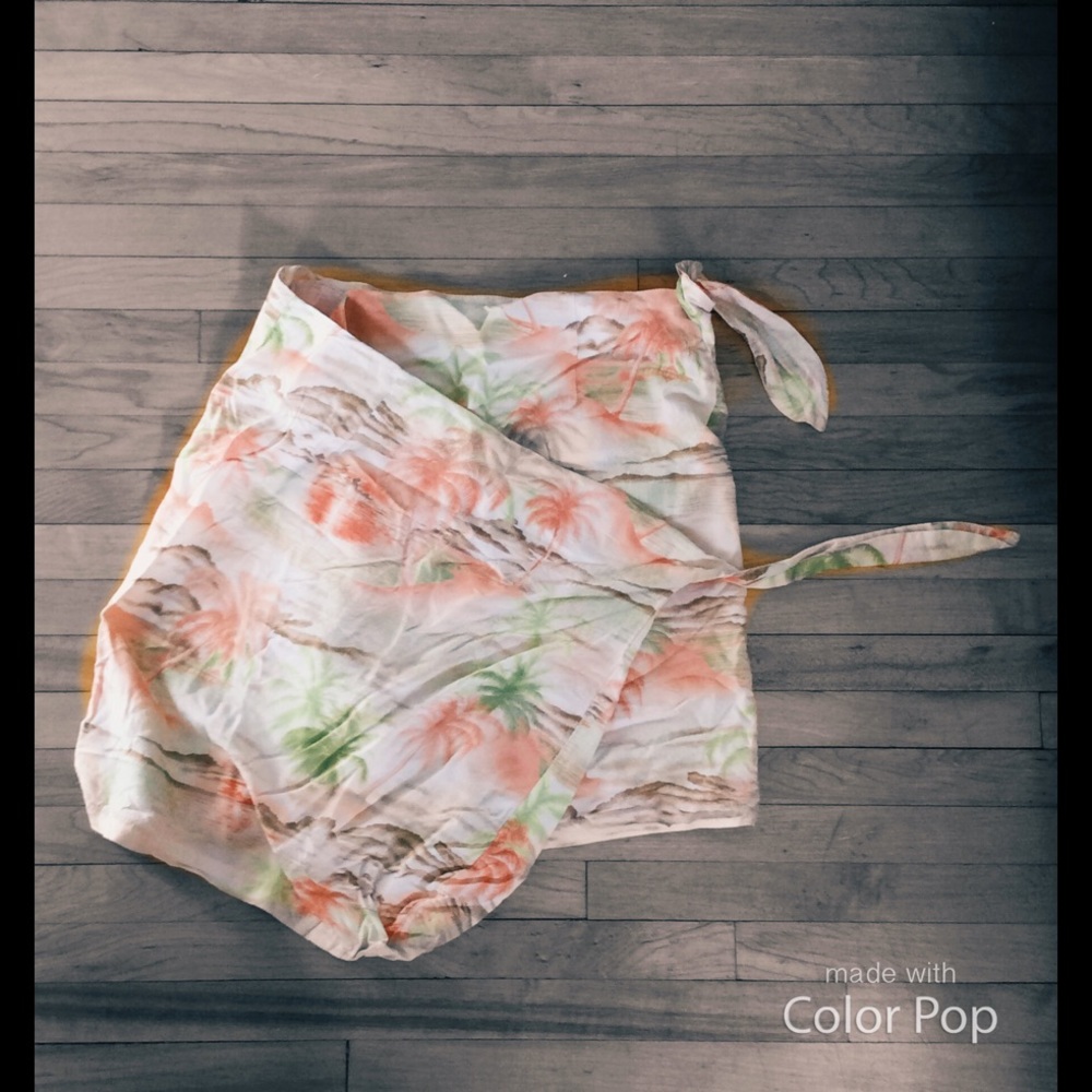 🌸Vintage Tori Richard Hoholulu Wrap Skirt