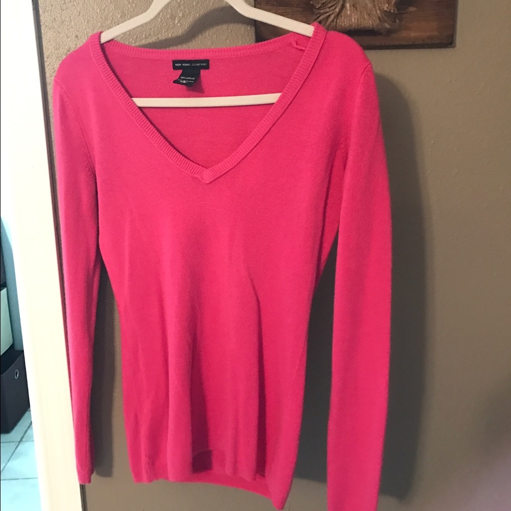 Pink sweater