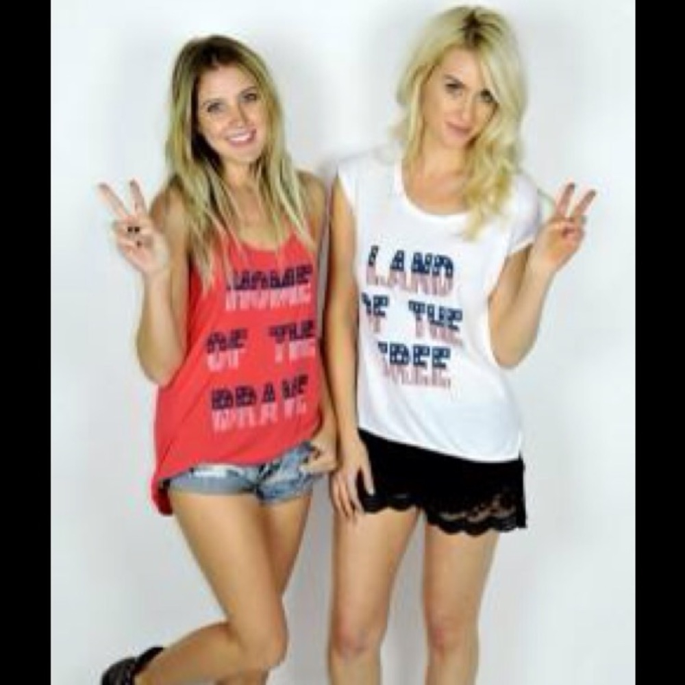 "Land Of The Free" Tee