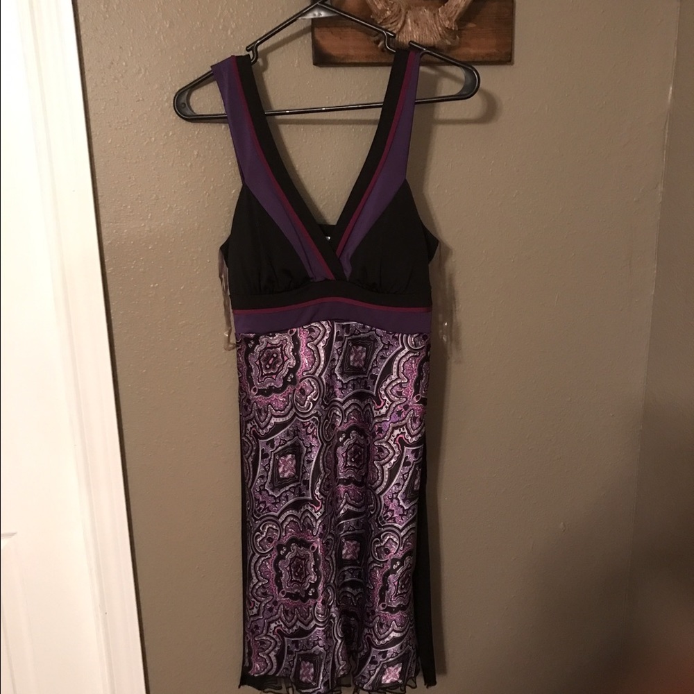 Purple dress