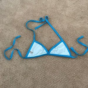 Chooks Ivy Blue Bikini Top