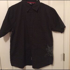 Short sleeve button down shirt
