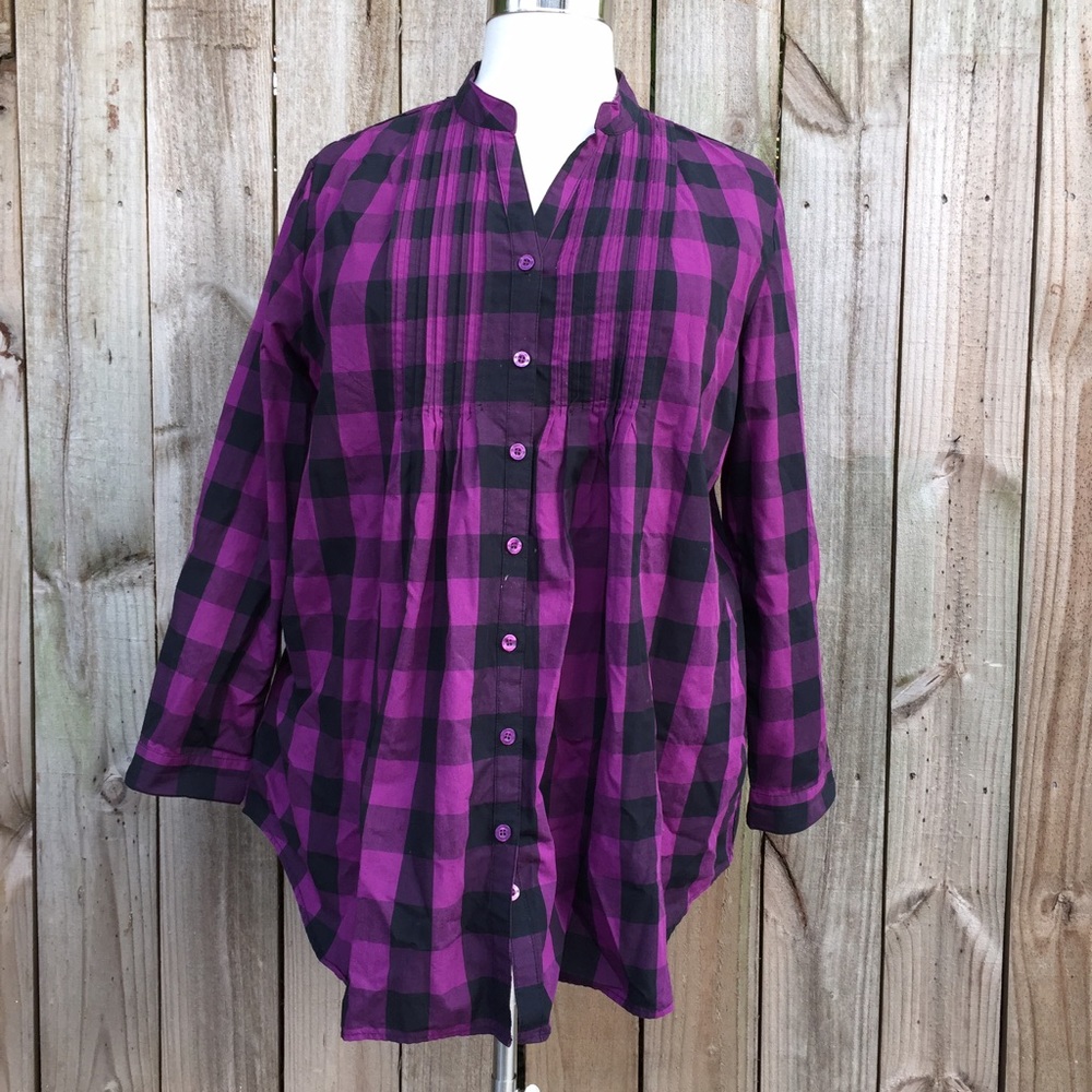 Button Up Tunic Dress