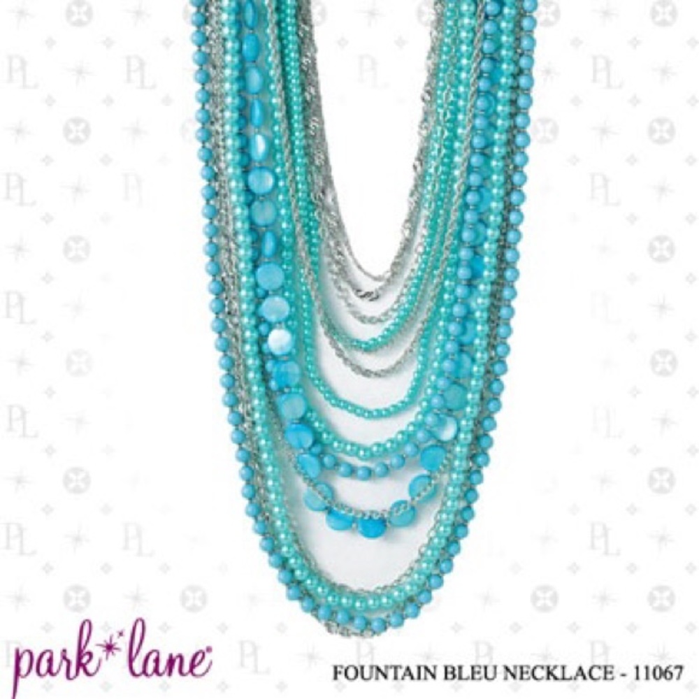Park Lane "Fountain Bleu" Necklace