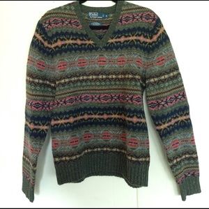 Polo by Ralph Lauren Wool V-Neck Sweater