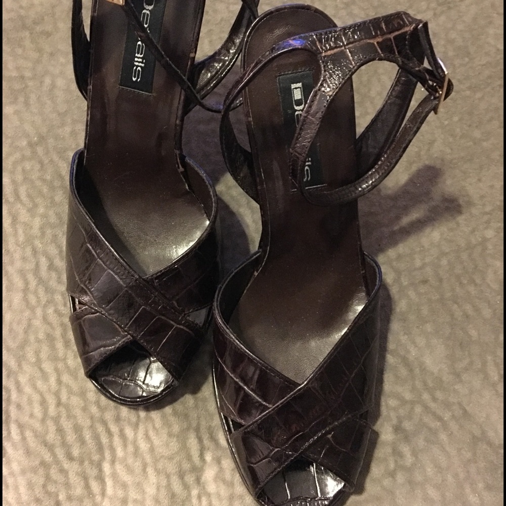 Brown heels