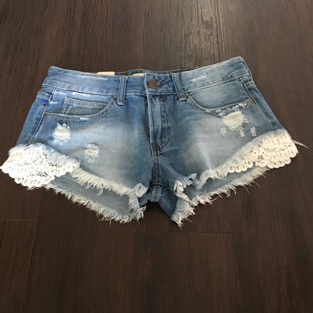 Jean Crochet shorts - Picture 3 of 9