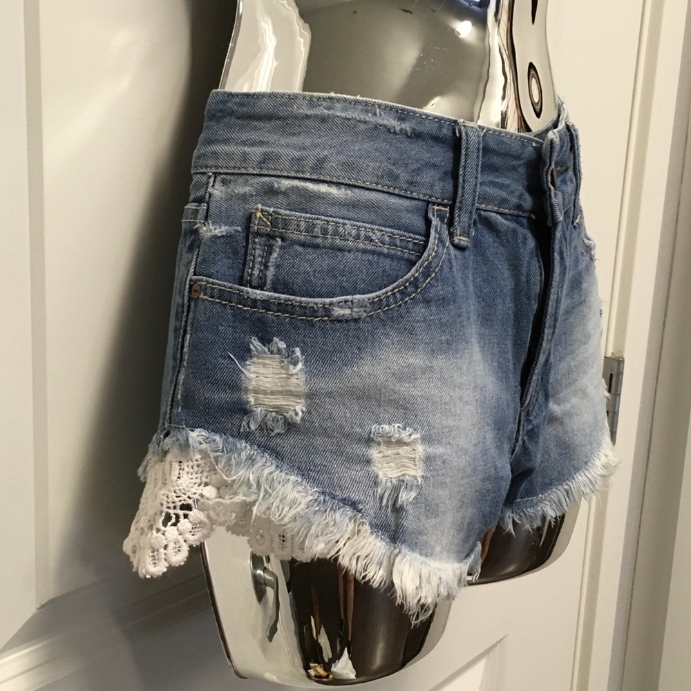 Jean Crochet shorts - Picture 4 of 9