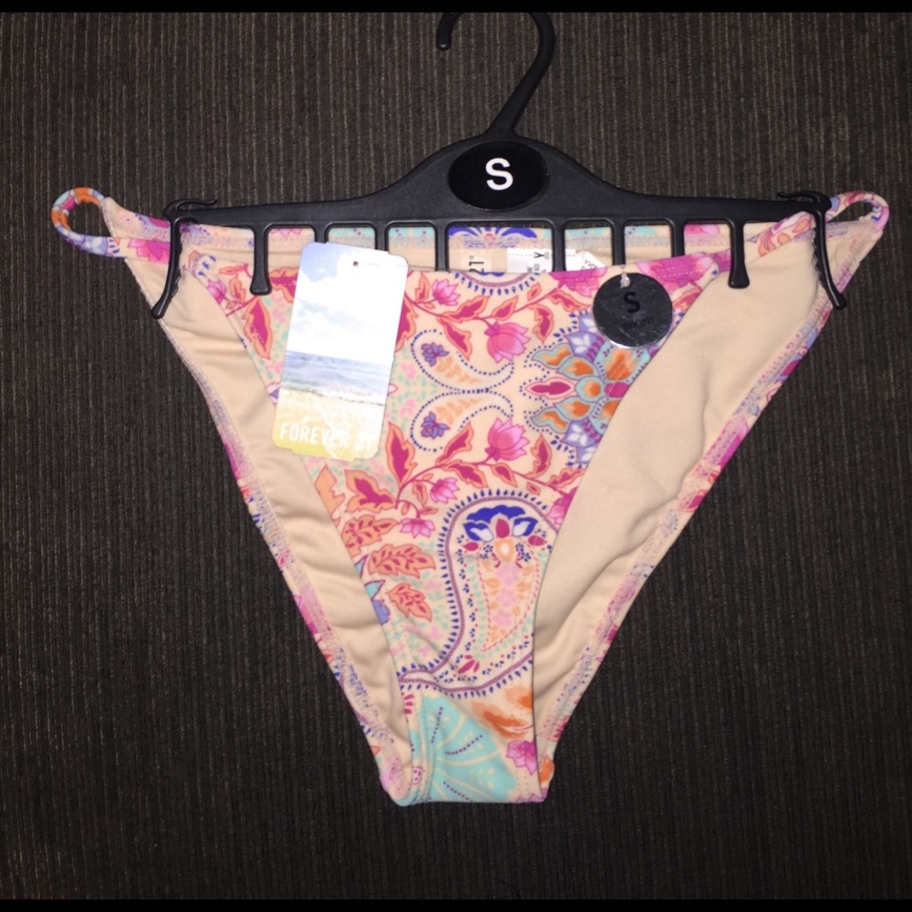 Paisley Cheeky Bikini Bottoms
