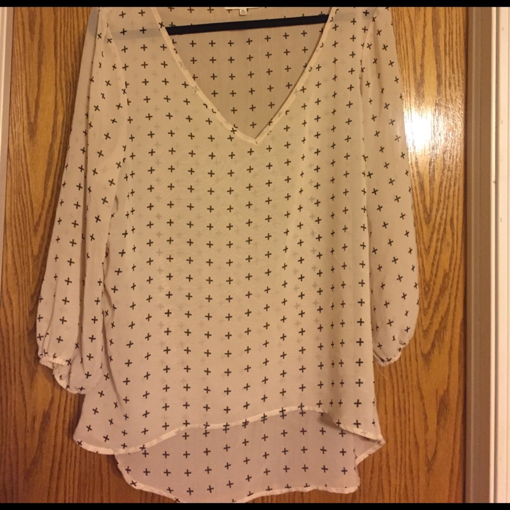 Wishful Park Sheer Blouse