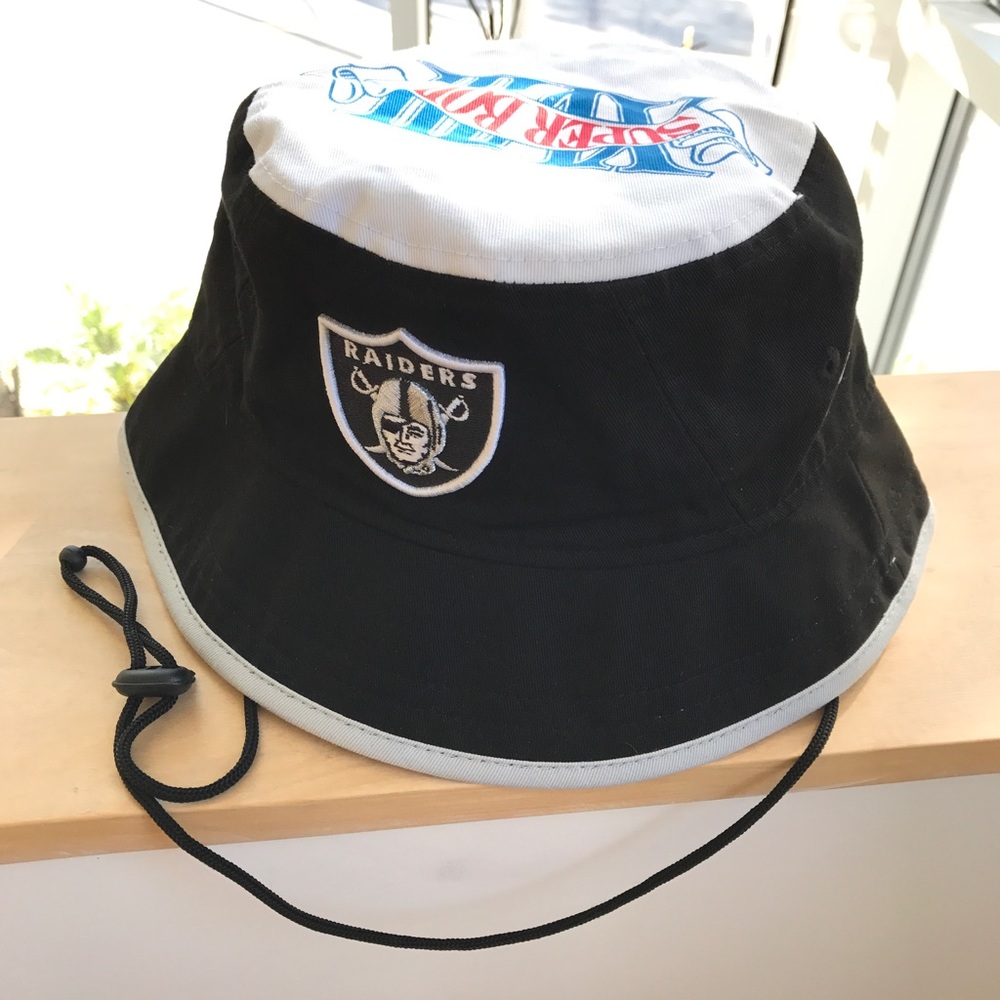 Raiders Super Bowl 18 bucket hat, M