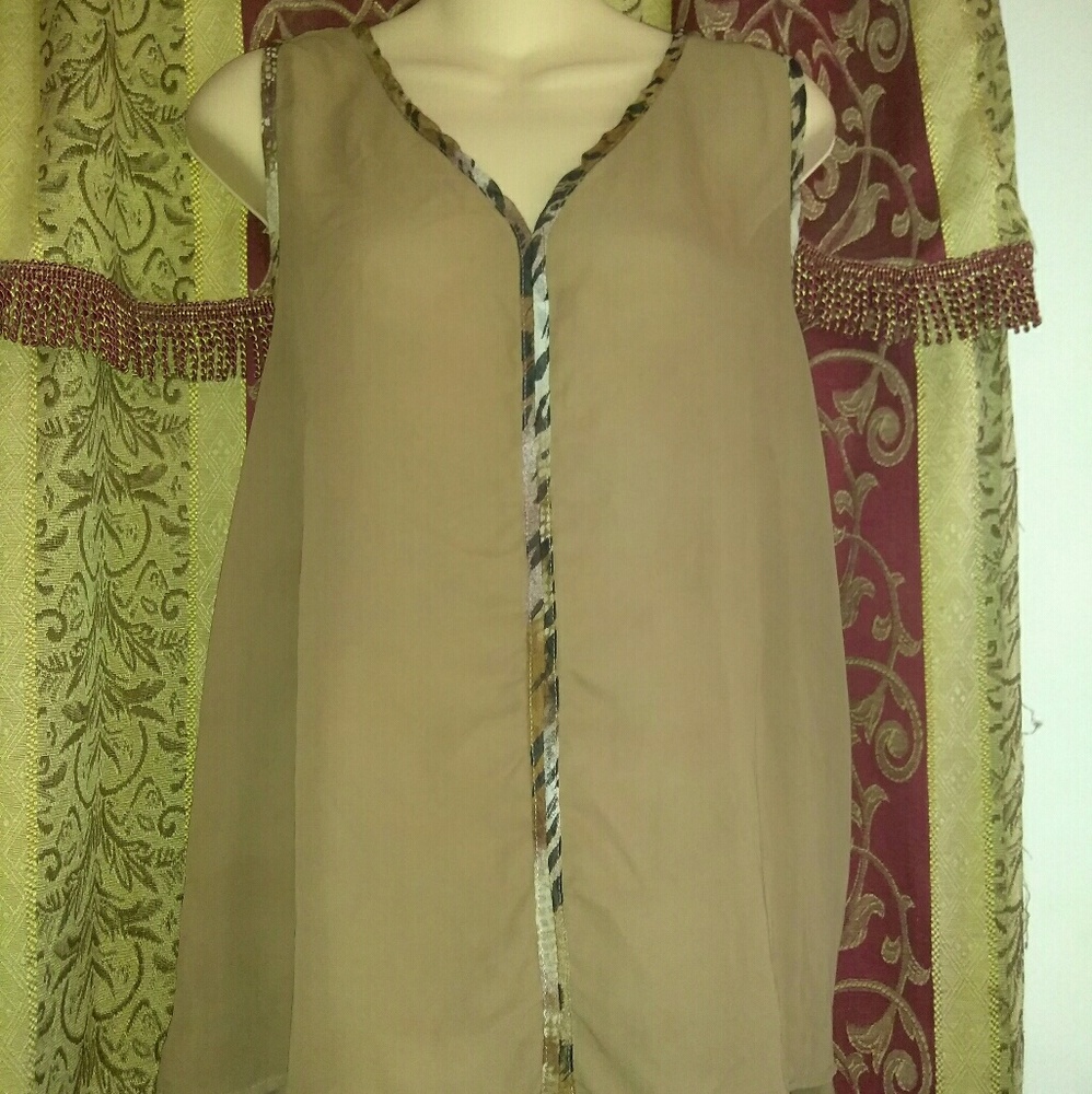 Sheer blouse