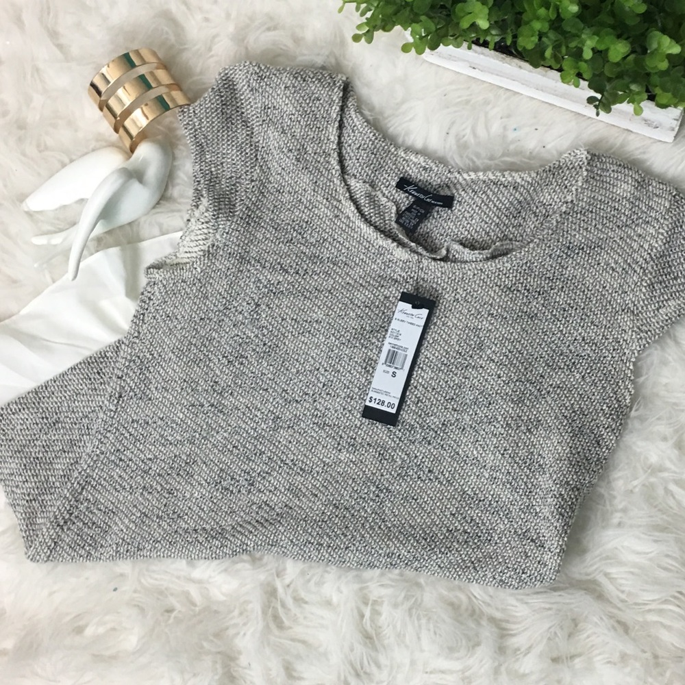 NWT Kenneth Cole tweed shirt