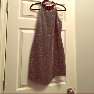 Sparkly asymmetrical dress