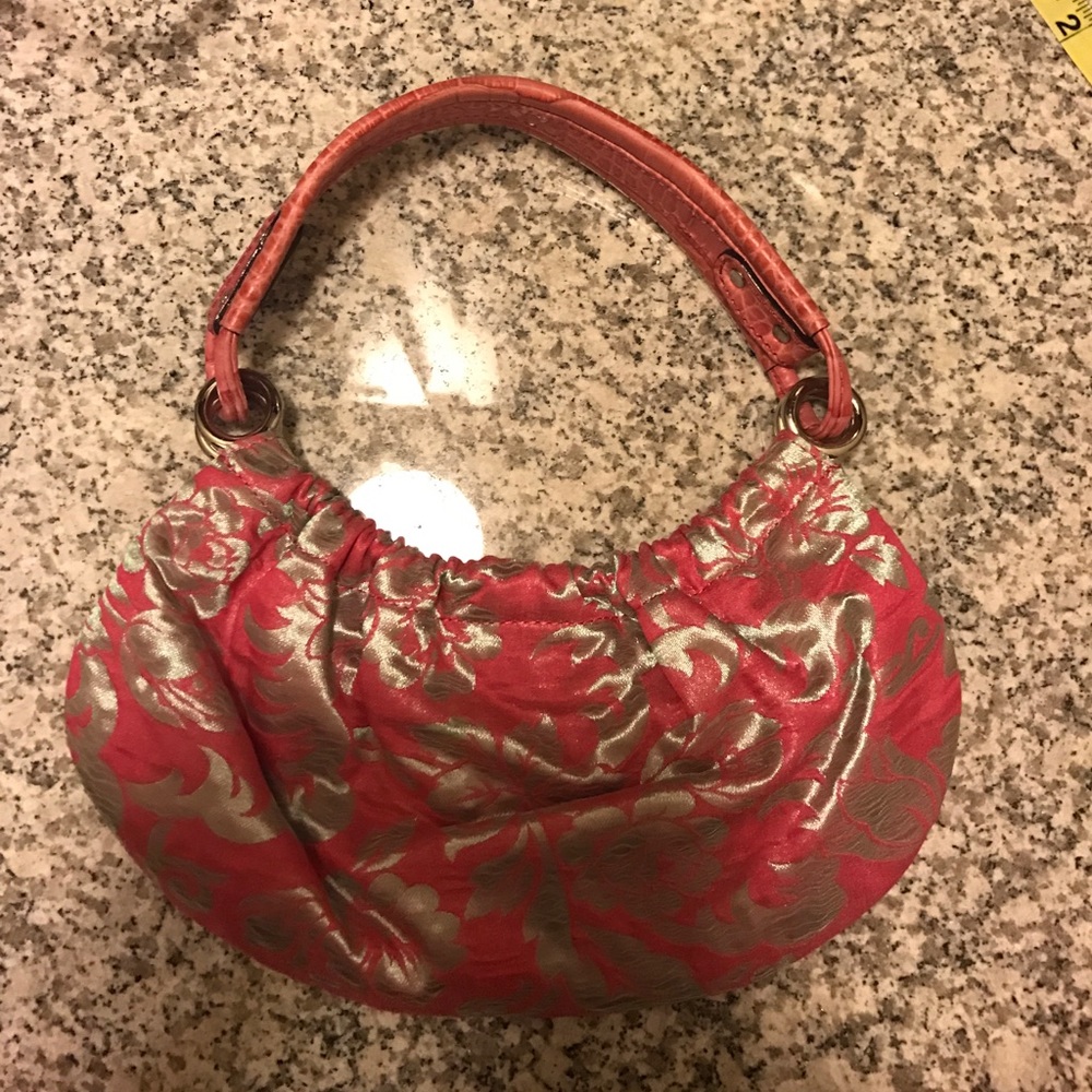 Kate Spade Pink Brocade Bag