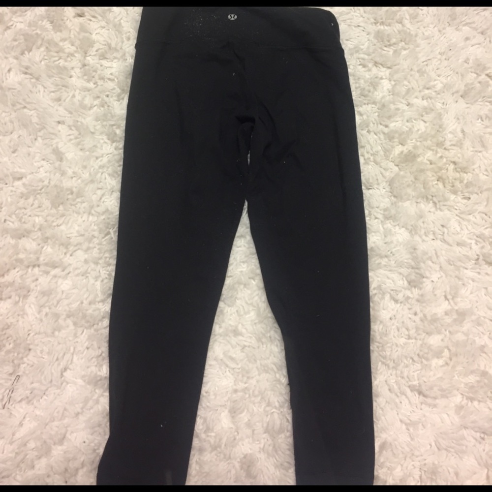Lulu lemon wonder under crop leggings size 4