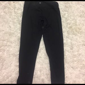 Lulu lemon wonder under crop leggings size 4