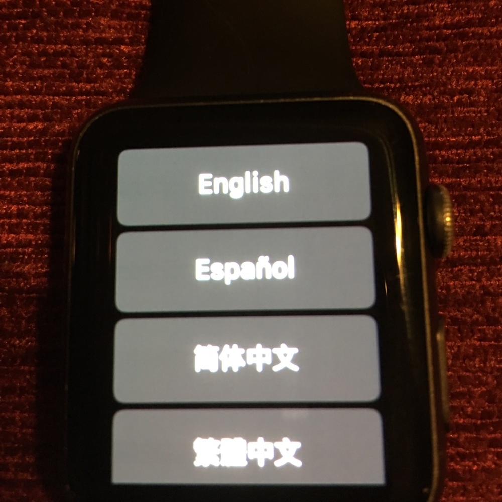 Series 1 Apple Watch