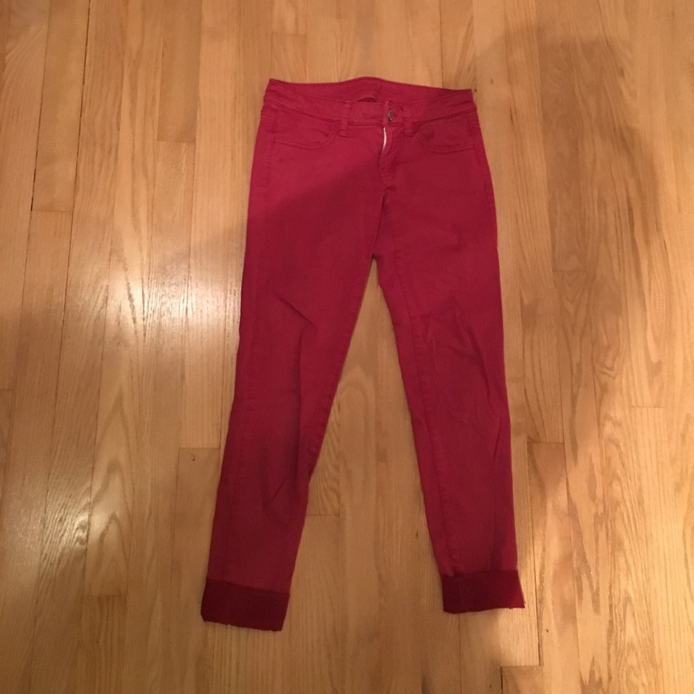 Red pants