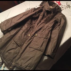 Michael Kors rain coat medium ,olive