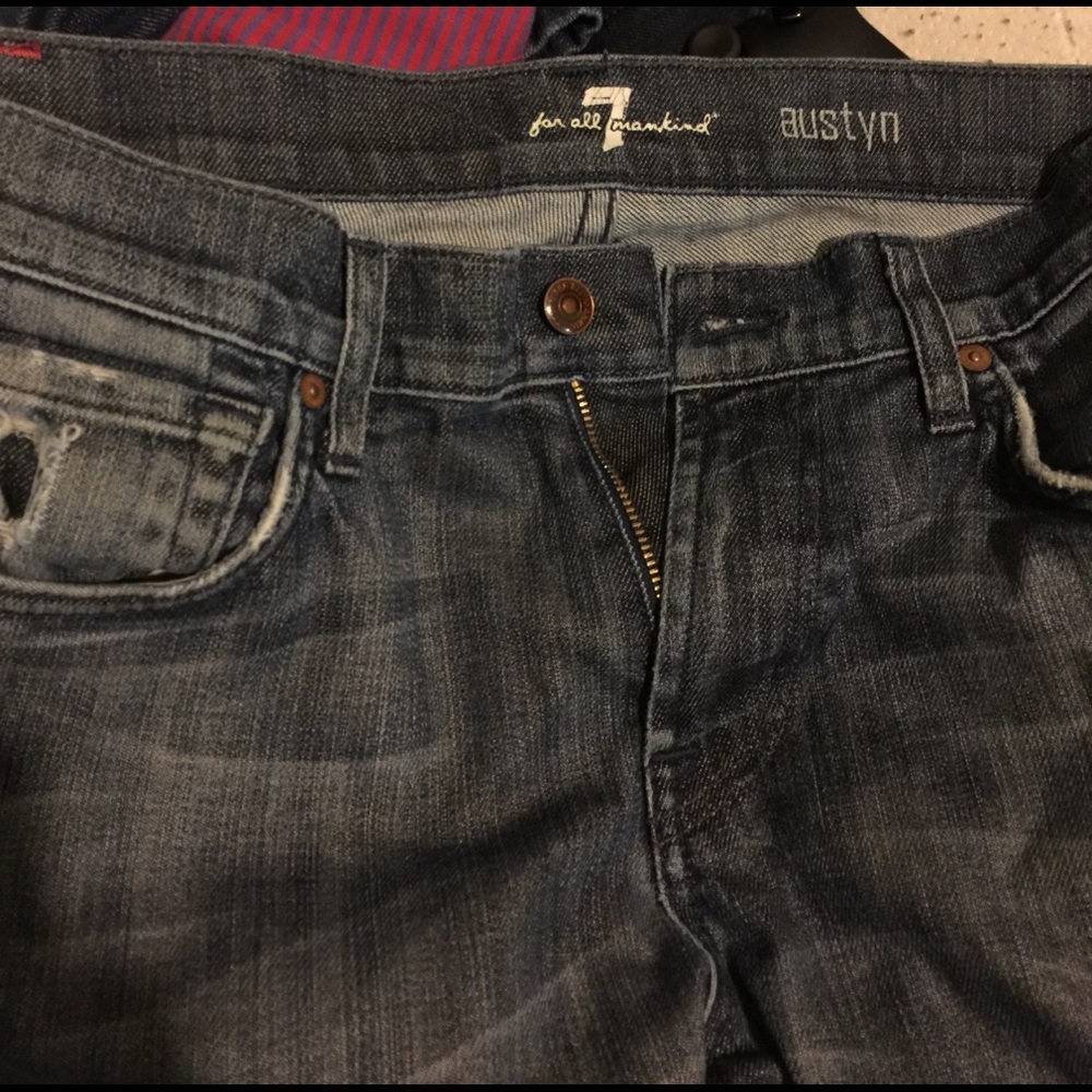 7 for all mankind denim pants