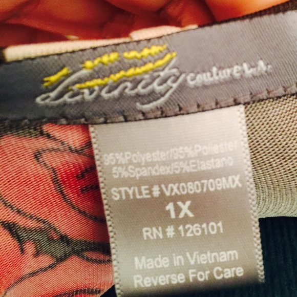 maxi dress 1x Divinity Couture LA - Picture 7 of 7