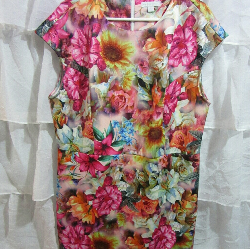 New York & Co. Flower Dress Size 1X XXL