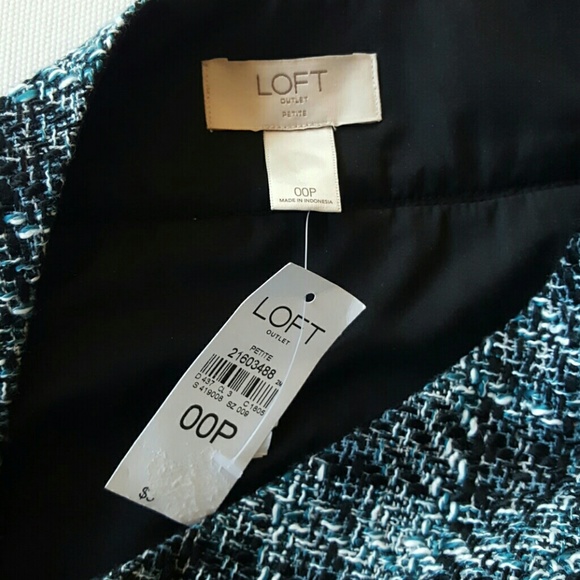 🚫SOLD!🚫 NWT LOFT | Tweed Boucle Skirt - Picture 3 of 4