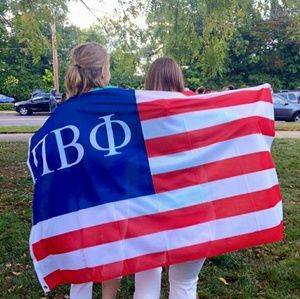 Pi Phi American Flag