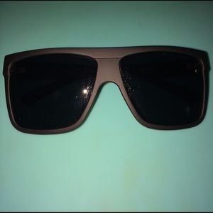 Quay Australia Cafe Racer 55mm Square Sunglasses