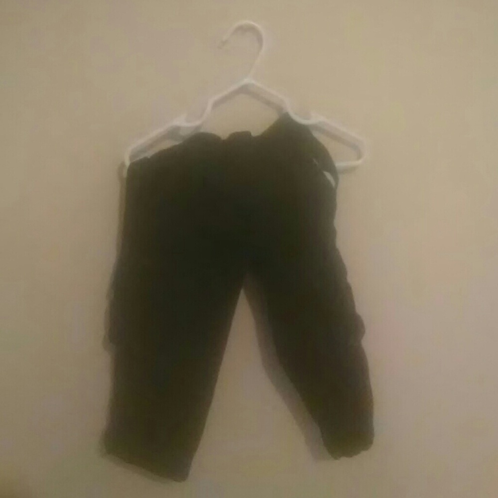 Off black denim pants