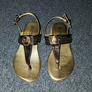 Brand new little girl Michael kors sandals