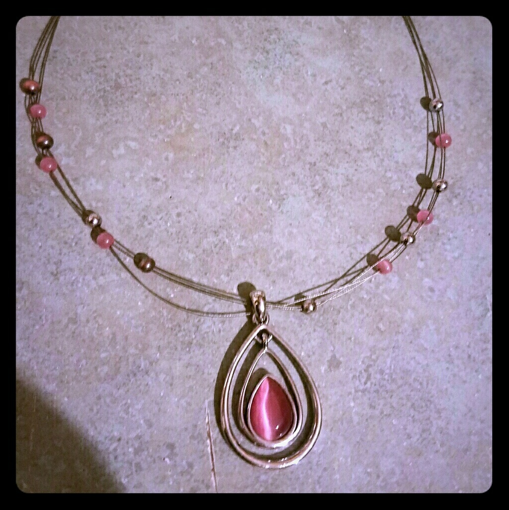 Lai sophia tear drop necklace. BOGO FREE