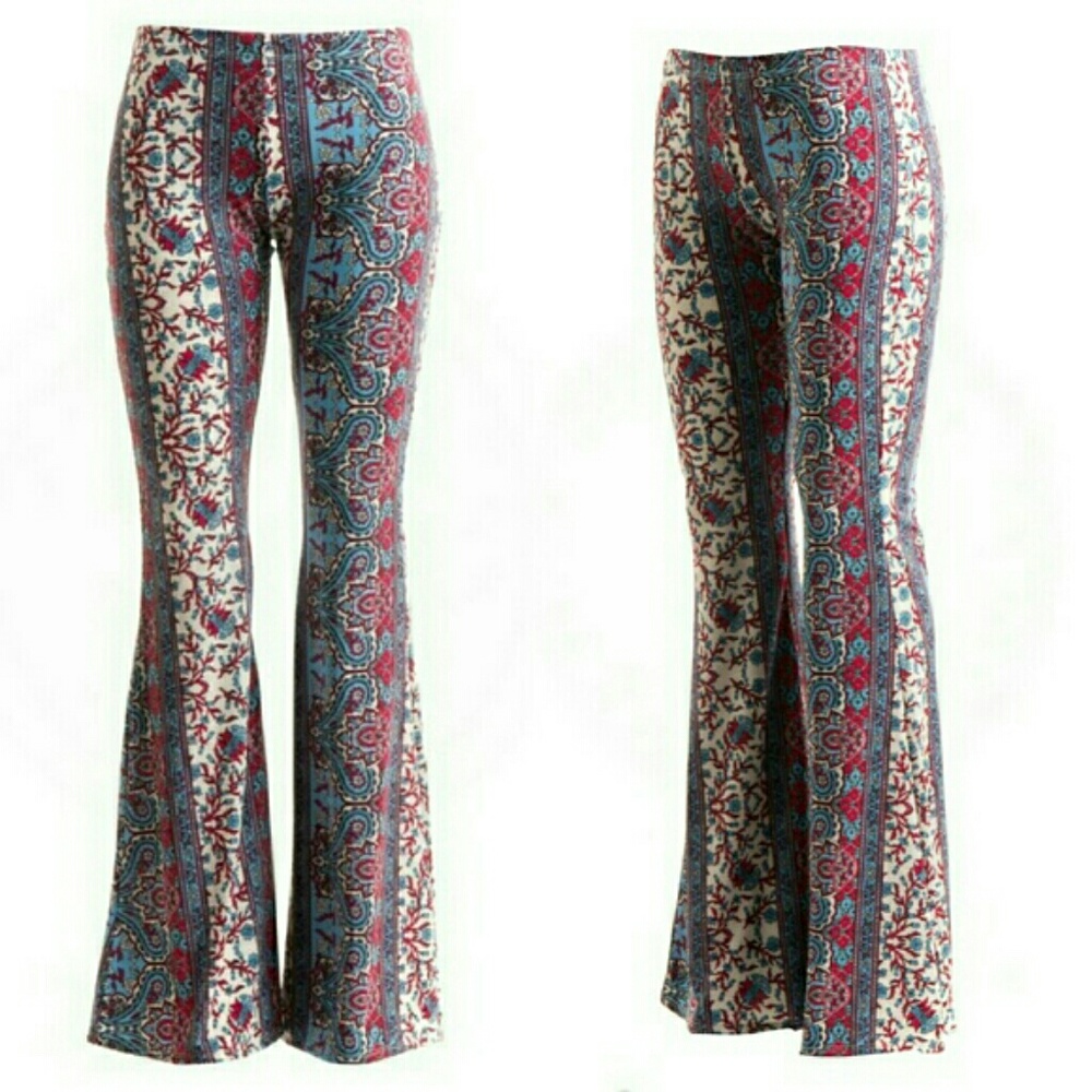 Paisley Print Bell Bottoms *NWOT*
