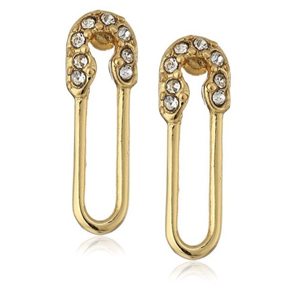 Rebecca Minkoff Jewelry - rebecca minkoff // safety pin stud earrings