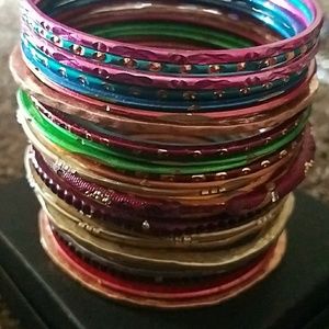 Colorful Bangles Bracelets